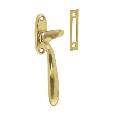 Intersteel RaamsluitingDudok rechts messing gelakt - 0013.561550A