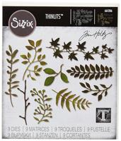 Sizzix • tim holtz thinlits die set garden greens - thumbnail