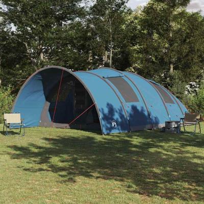 Tunneltent met dak met opslag Blauw 710 x 460 x 245 cm Tunneltent met dak met opslag Blauw 710 x 460 x 245 cm