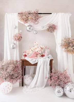 Taarttoppers Bloemen Mix Set (8 st)