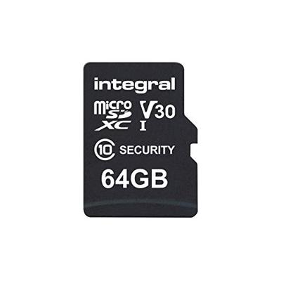 Integral Micro SD geheugenkaart V30 64GB Security - 9500500 Integral Micro SD geheugenkaart V30 64GB Security - 9500500