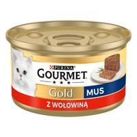 GOURMET Gold Rundvlees - nat kattenvoer - 85g - thumbnail