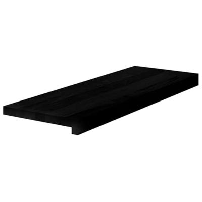 VidaXL Traptreden 2 st 70x25x2 cm massief eikenhout donkerbruin - thumbnail