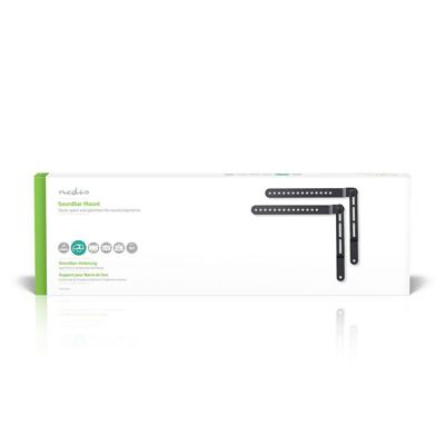 Nedis SBMT10BK Soundbarbeugel Tv-scherm 32 - 65" Over 360° Draaibaar Max. 10 Kg