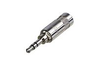 Rean AV NYS231B Jackplug 3,5 mm Stekker Aantal polen: 3 1 stuk(s) - thumbnail