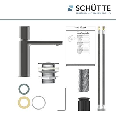 Schütte Wastafelkraan (Grafietkleurig) Schütte Wastafelkraan (Grafietkleurig)