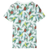 Kindershirt met korte mouwen 140 meerkleurig - thumbnail