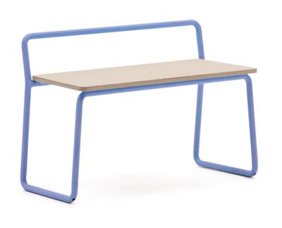 Kave Home Bankje 'Tinn' 75cm, kleur Blauw