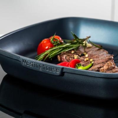 Westinghouse Grillpan Performance Bravery Blue 28 x 28 cm - standaard anti-aanbaklaag