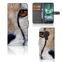 Nokia 7.2 | Nokia 6.2 | Telefoonhoesje | Met pasjeshouder | Cheetah - thumbnail