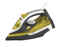 Camry CR 5029 strijkijzer Stoomstrijkijzer Zwart, Geel 2400 W - thumbnail