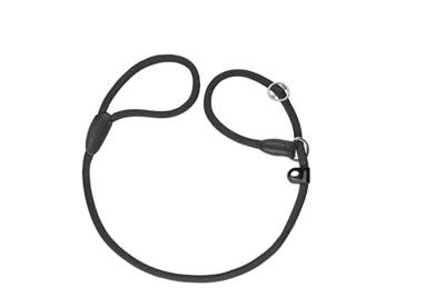 Hunter retrieverlijn met stop freestyle zwart