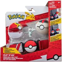 Pokemon Clip 'N Go Poke Ball Belt (Machop + Repeat Ball & Timer Ball) - thumbnail