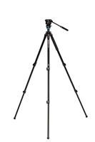 Benro A1573F Serie 1 AL Video Statief & S2PRO Hoofd - Nivellering Kolom, 3 Been Secties, Flip Lock Been Release - thumbnail