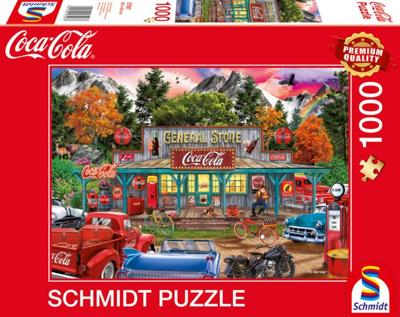 Puzzel - SCHMIDT SPIELE - Coca-Cola Store - 1000 stukjes - Vanaf 12 jaar