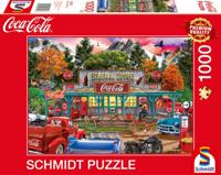 Puzzel - SCHMIDT SPIELE - Coca-Cola Store - 1000 stukjes - Vanaf 12 jaar - thumbnail