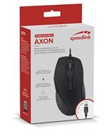 SpeedLink Axon Silent Ergonomische muis USB Optisch Zwart 5 Toetsen 2400 dpi Ergonomisch - thumbnail