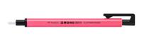 Tombow • precision eraser mono zero, refillable, round tip 2,3 mm diameter, neon pink - thumbnail