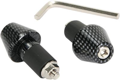 Vicma Handlebar plugs 17.5 mm carbon, 656cf