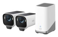 eufy Security eufyCam S3 Pro 2-Cam kit Solar Security Camera Outdoor Draadloos, Kleur Nachtzicht, 4K Resolutie, Forever Power 2.0, Gezichtsherkenning AI, Uitbreidbare Lokale Opslag - thumbnail