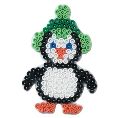 Hama strijkkralenbordje - pinguin