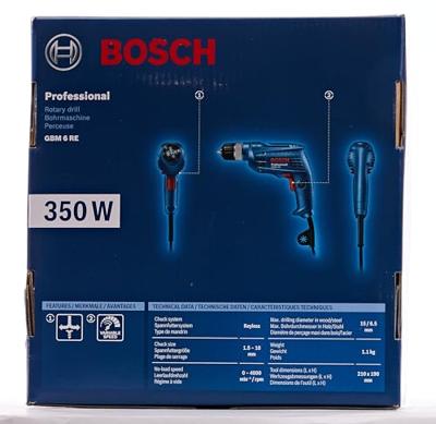 Bosch Blauw GBM 6 RE Boormachine | 350w - 0601472600 - thumbnail
