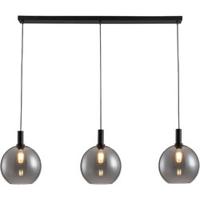 Freelight Hanglamp Chandra Smoke 3 Lichts 3 x 30cm - thumbnail