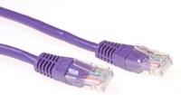 ACT IB1720 U/UTP CAT6 Patchkabel Paars - 20 meter - thumbnail
