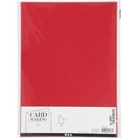 Creativ Company Papier rood a4 80gr, 20st. - thumbnail