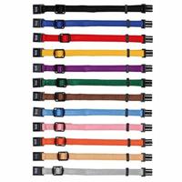 Hondenhalsband Trixie Zwart Rood Kobaltblauw Appel M/L 22-35 cm (6 Stuks) - thumbnail