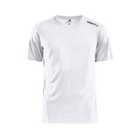 Craft 1907361 Rush Ss Tee M - White - XS - thumbnail