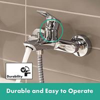 Hansgrohe Badmengkraan Opbouw Rebris E Eengreeps Chroom - thumbnail