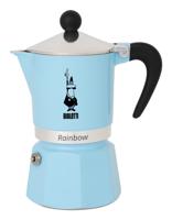Bialetti Bialetti RAINBOW 3TZ hellblau Espressomachine Blauw - thumbnail