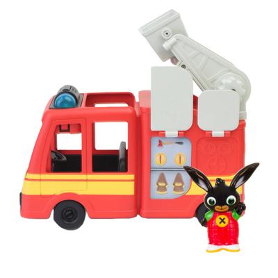 Bing brandweerwagen met licht & geluid Bing brandweerwagen met licht & geluid