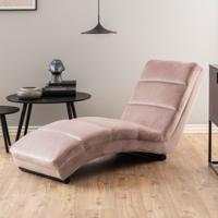 Bendt Relaxfauteuil 'Lauri' Velvet, kleur Dusty Rose - thumbnail