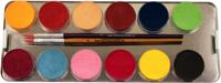 Eulenspiegel Schmink, diverse kleuren, 24 kleur/ 1 set - thumbnail