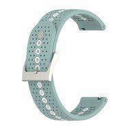Dot Pattern bandje - Groenblauw - Garmin Vivoactive 6 / Vivoactive 5 / Vivoactive 3