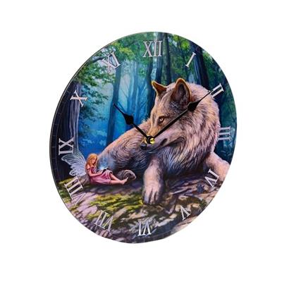Lisa Parker Fairy Stories Fee en Wolf Bedrukte Klok