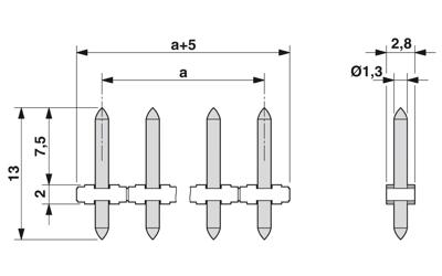 Phoenix Contact 1933273 Male connector 100 stuk(s)