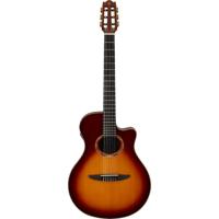 Yamaha NTX3 Brown Sunburst elektrisch-akoestische klassieke gitaar met gigbag - thumbnail