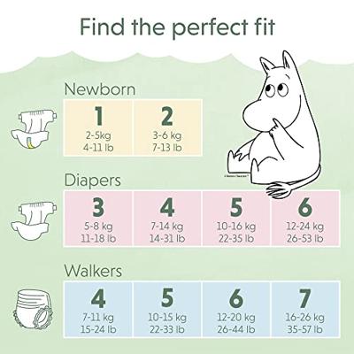 Ecologische luierbroekjes maat 7 XL 16-26kg 34 Stuks