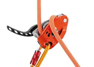 Petzl Belay Device Klimsport Neox Orange