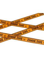 Zombie Zone Caution Afzetlint - thumbnail