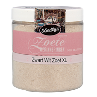 Zwart wit zoet XL 150 Gram - thumbnail