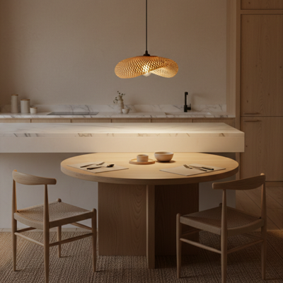 Lyora Bamboe hanglampAdaline 42cm - 9586537