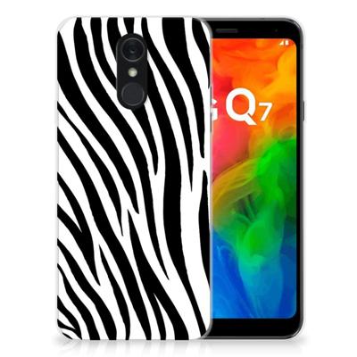 LG Q7 | TPU Hoesje | Zebra