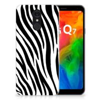 LG Q7 | TPU Hoesje | Zebra - thumbnail
