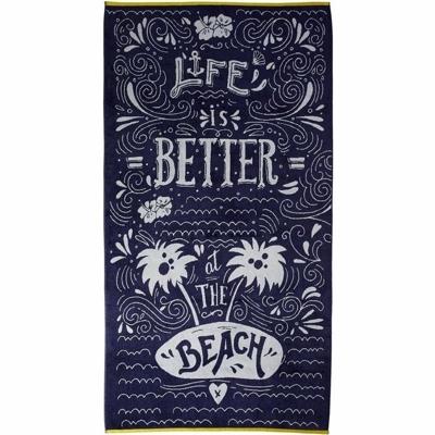 KAAT Amsterdam strandlaken Beach Life (100x180 cm)