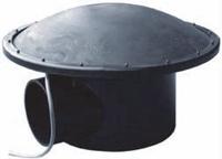 Bodemafvoer 110 mm met beluchter - thumbnail