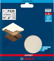 Bosch Accessoires Expert M480 schuurnet voor excenterschuurmachines 125 mm, K220 5-delig - 2608900676 - thumbnail